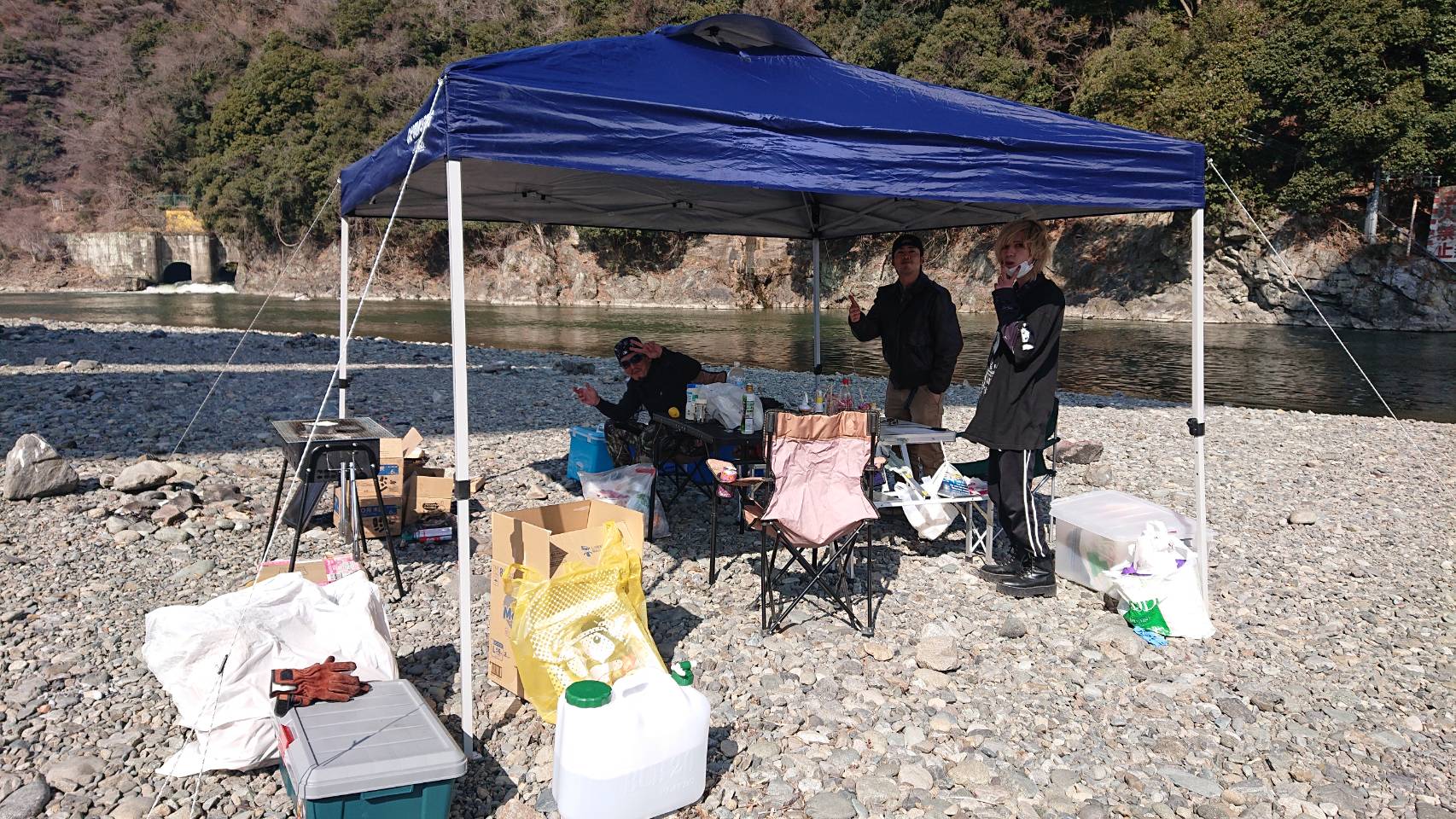 社内バーべーキュー